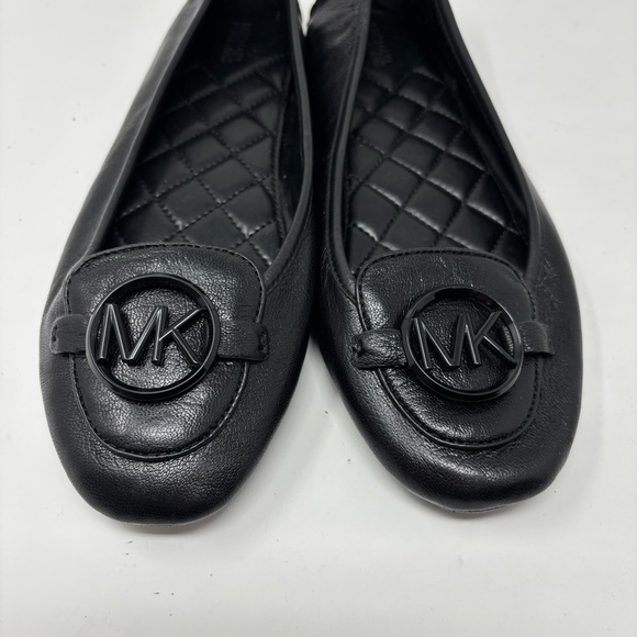 MICHAEL Michael Kors Black Lillie Moccasin Flats Size 9.5 - Picture 6 of 9